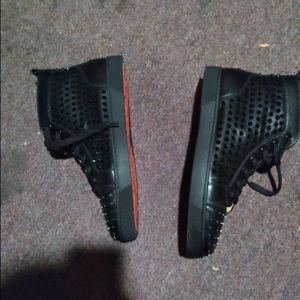 Christian Louboutin Louis all over spike high tops
